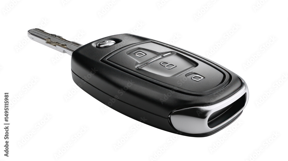 Automotive Key's Closer View: A sleek automotive key lies prominently, its intricate design and modern features suggesting both security and convenience. Automotive Key's Closer View: A sleek automotive key lies prominently, its intricate design and modern features suggesting both security and convenience.