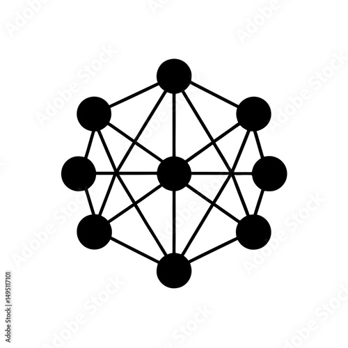 network vector illustration