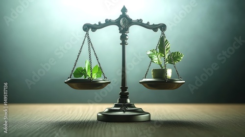 Environment, Social, Governance and sustainability development concept,Protection, Regulations, Education, Healthcare.
