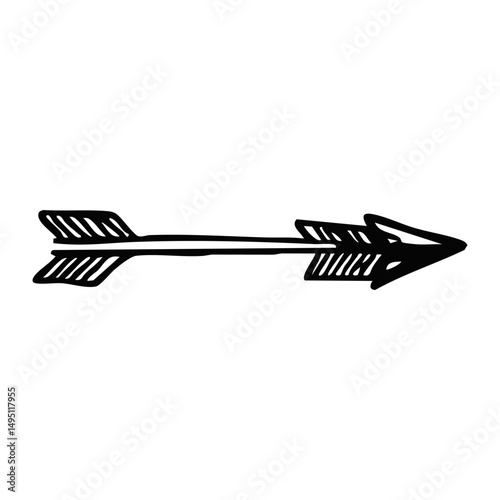 A stylish Arrow Icon designed for various Creative Projects to enhance visual appeal