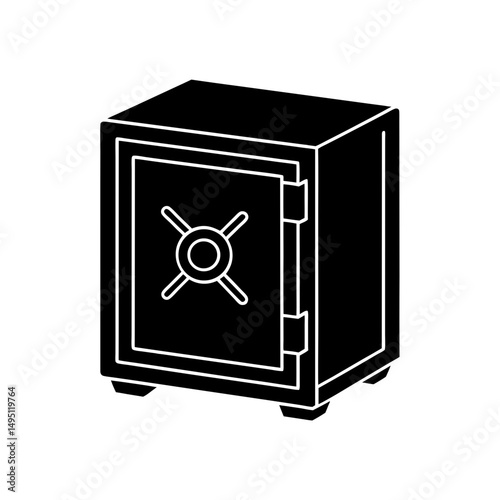 safe vector illustration