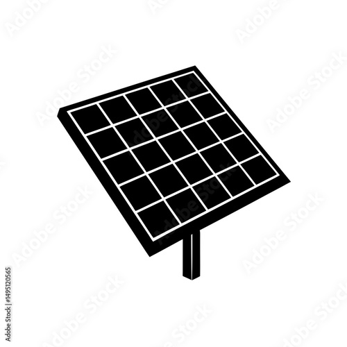 solar panel vector illustration