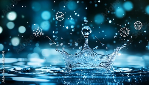 Environment, Social, Governance and sustainability development concept,Protection, Regulations, Education, Healthcare.
