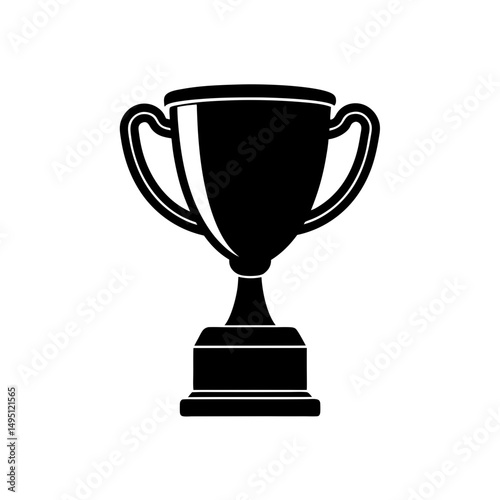 trophy vector illustration