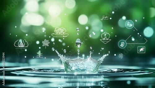 Environment, Social, Governance and sustainability development concept,Protection, Regulations, Education, Healthcare.
