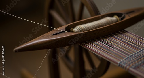 Weaving shuttle and loom