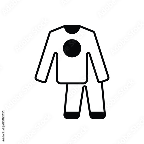 Pyjamas Vector icon