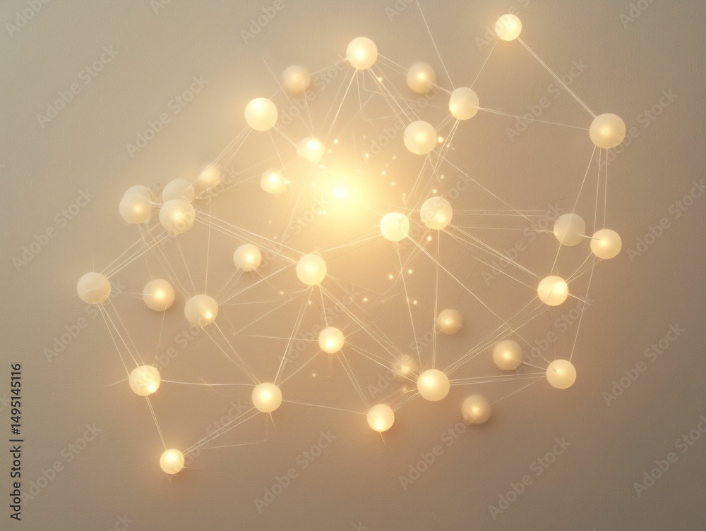 Obraz premium Global Network.