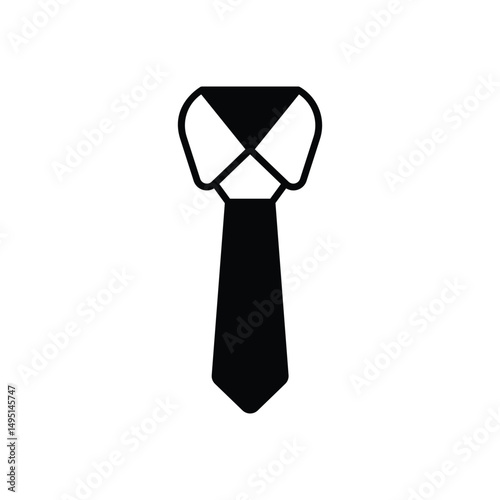 Necktie Vector icon