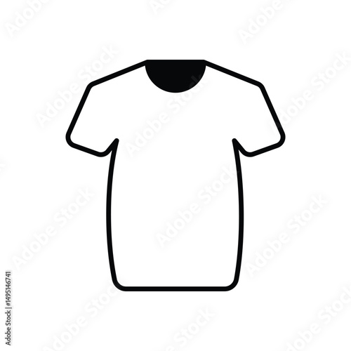 Oversize- T-shirt Vector icon