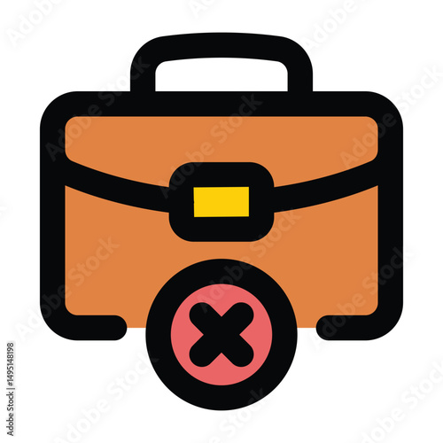 Simple Fired colorful icon. The icon can be used for websites, print templates, presentation templates, illustrations, etc	