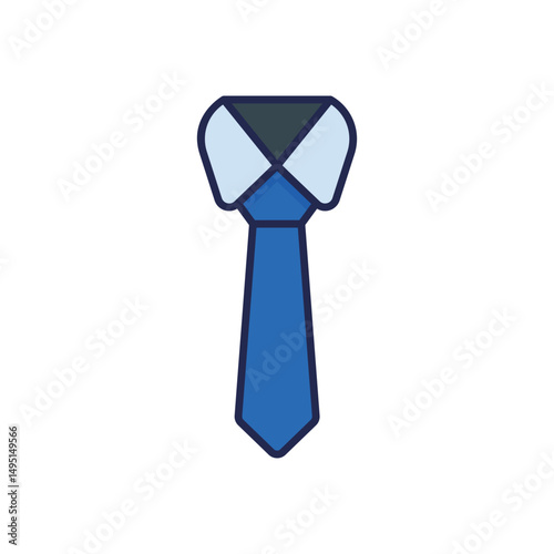 Necktie Vector icon