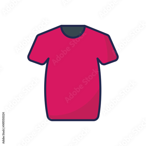 Oversize- T-shirt Vector icon