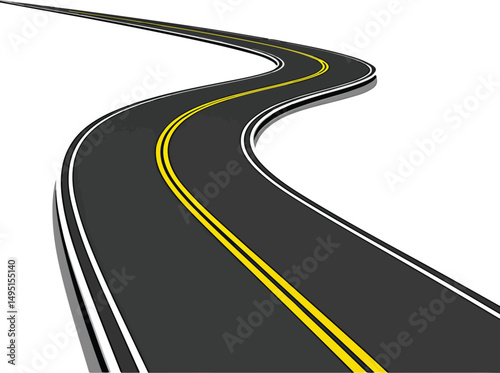 Winding Road Perspective