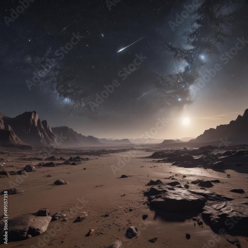 Vast cosmic expanse, countless shimmering stars ,  night sky background, Galaxy,  glitter