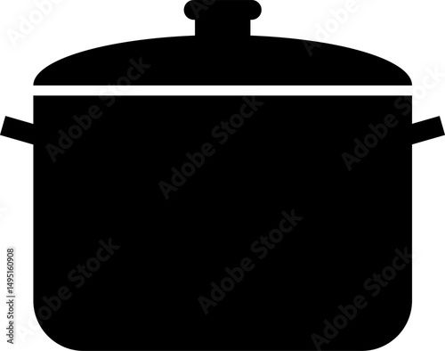 kitchen pan icon. Fire pot. Frying Pan. Oven symbols. Food packaging cook time signs
