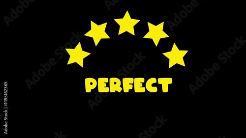 Celebrating Excellence: The Golden Stars Symbolizing Perfection in Various Endeavors
