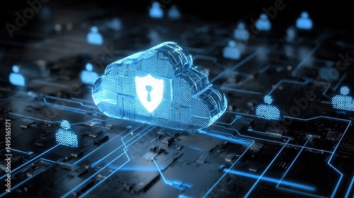 cyber security cloud security shield lock network digital Cybersecurity
