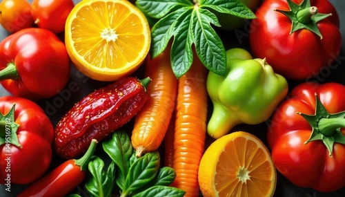 Variety of dried vegetables, vibrant colors, healthy , healthy snack, vegetables