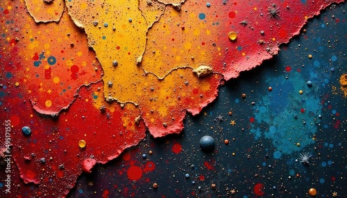 Abstract decaying textile, showing wear and tear, decay, ruined, texture