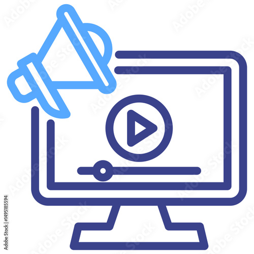 Video Marketing Icon