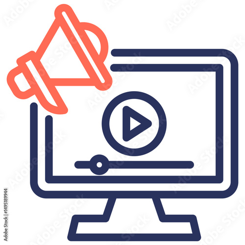Video Marketing Icon