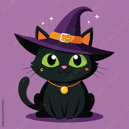 a halloween cat