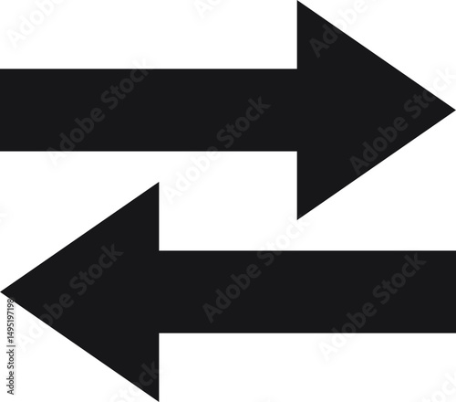 back and forth doble direction arrow