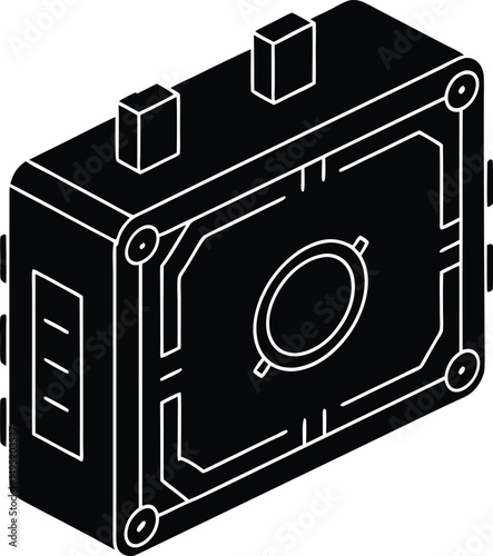 vintage photo camera