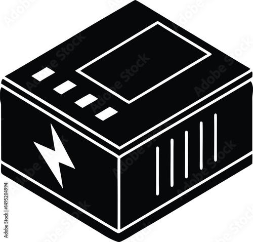 vector illustration of a film camera