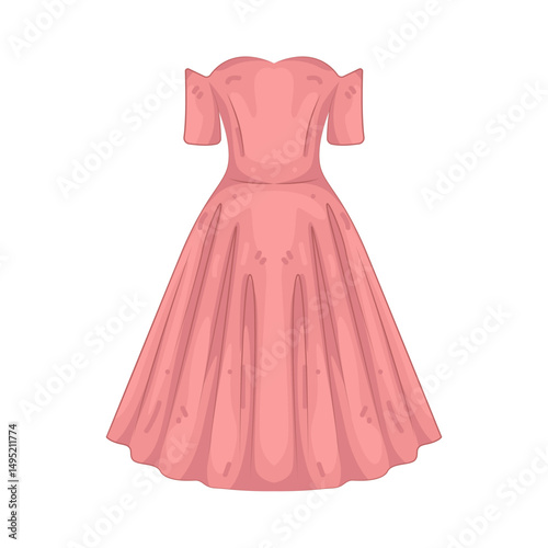 Illustration of dress 