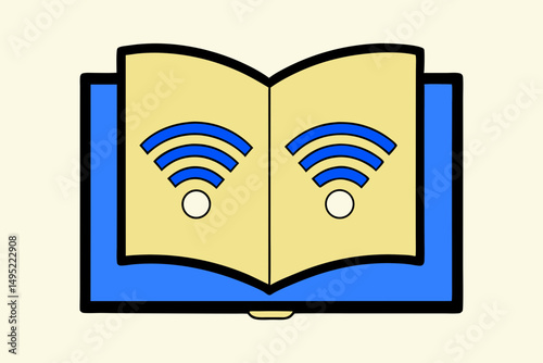 open book vector