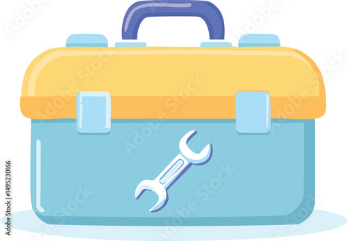 vector briefcase icon on a white background