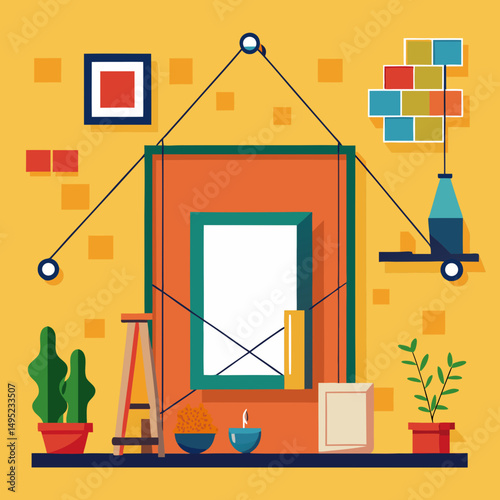 vector illustration of a house