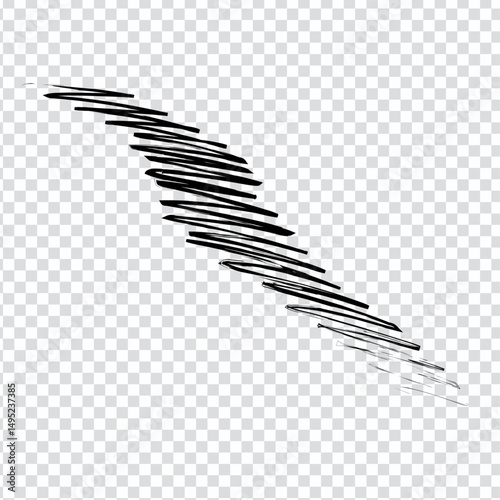 New  Best Pencil Hand Drawn Brush Strokes Design 2025