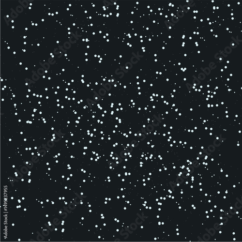 Simulation of astronomical space in the form of stars in the dark night sky.