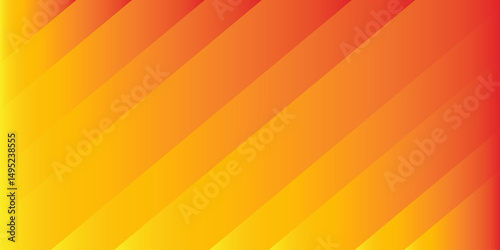 Abstract orange,red, silver triangle stripes background for wide banner. website designs, and colorful presentations with a modern touch.Suitable for backgrounds, wallpapers, and modern design.