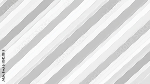 Modern Vector Design Template with Abstract White Background, Diagonal Lines, Light Gray Color, Copy Space, Flat Lay Mockup