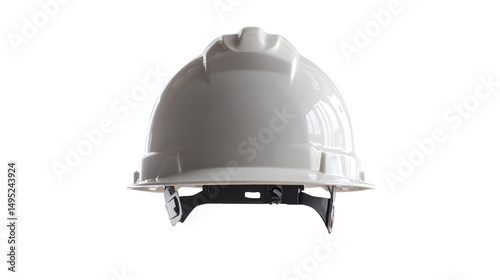 Isolated Hard Hat on White Background for Construction Safety Illustration
