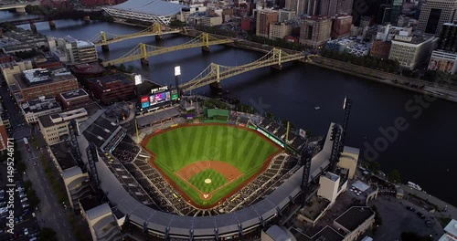 PNC Baseball Park on September 25, 2019 in Pittsburgh, Pennsylvania. PNC Park has been home to the Pittsburgh Pirates since 2001
