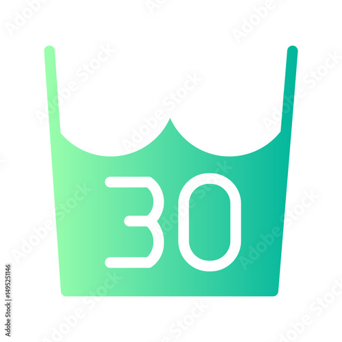 degrees gradient icon