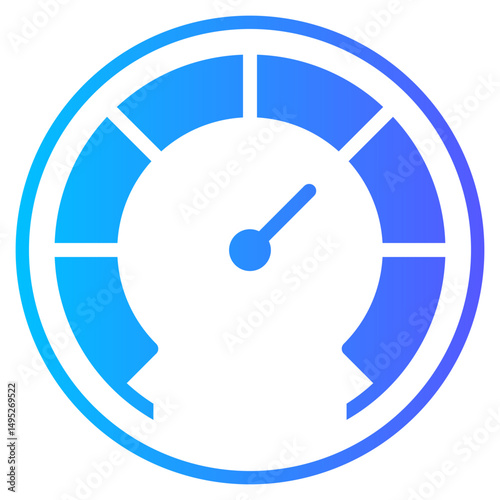 performance gradient icon