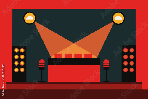house in the night