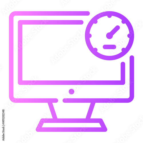 computer gradient icon