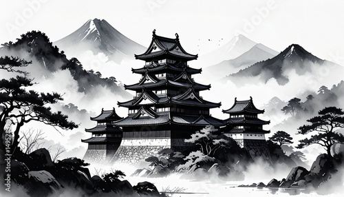 送料無料　戦国時代～安山桃山時代木造菅原道真像 送料無料 戦国時代～安山桃山時代木造菅原道真像 芳年｢