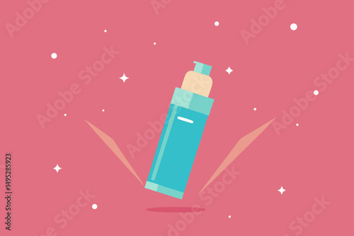 vector illustration of an abstract background with hearts
