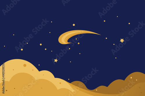 night sky with stars