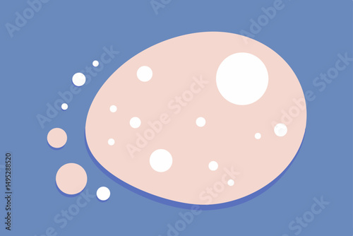 vector illustration of an easter egg