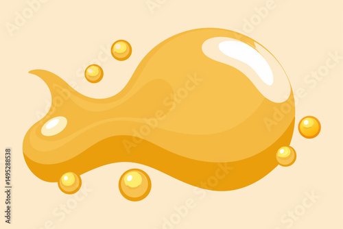 orange juice splash