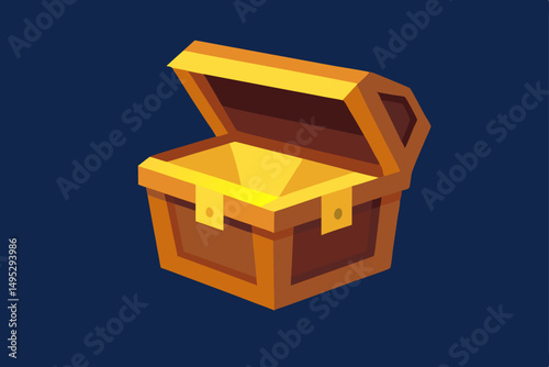 3d render of a house in a box on black background